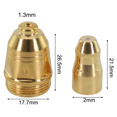 100A Plasma Torch CNC Plasma Torch Tip CNC Cutting Plasma Cutting Tip 1.5mm- 80A Cutting Dynamic Energy High Compatibility