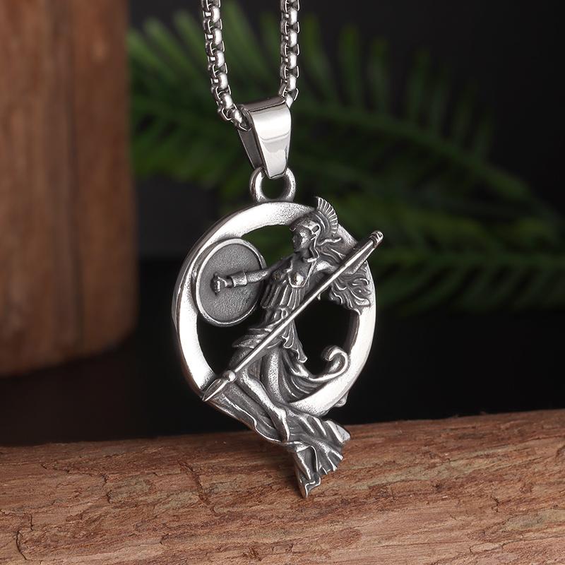 Exquisite Witch Broom Necklace Cute Magic Girl Pendant Men Women Rock Party Trendy Jewelry Halloween Gift