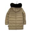 DUVETICA Brown DONNA Fur Hooded Down Coat Coat 38 beigeUsed