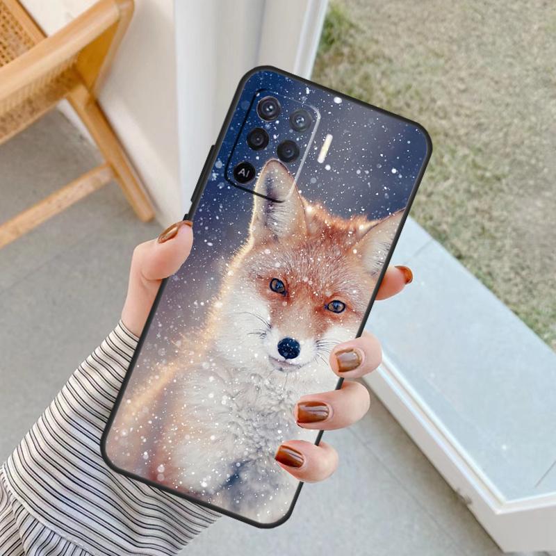 

Cute Animal Fox Case For Oppo A76 A16 A96 A17 A18 A60 A80 A40 A38 A58 A78 A98 A94 A74 A54 A15 A57 A77 A5 Pro OPPO A76