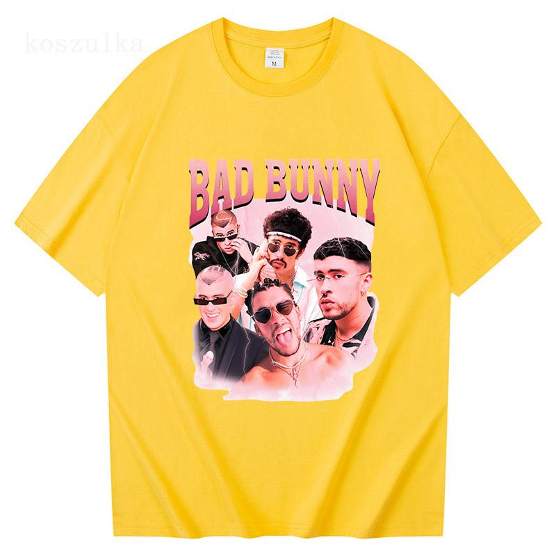Bad Bunny T Shirt 2026 Fashion UnisexWomen Vintage Funny Frog Debí Tirar Más Fotos TShirt DeBÍ TiRAR MáS FOToS Cotton Tees Shirts