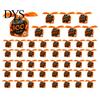 Halloween Candy Bags 48 Pcs Bags, Kids Trick or Treat Goodie Cute Rabbit Food Grade for Nougat Ear Small Plastic Gift Cookie, Snack, Treat,
