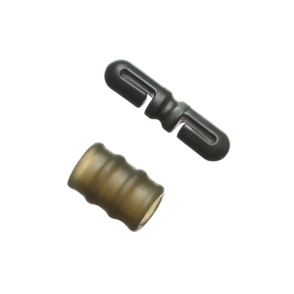 Quick Change Beads Fishing Rigs Connector Bead Terminal Bead Fishing Feeder Line Holder Trough
