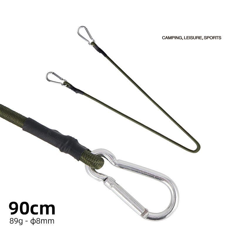 Outdoor-Kletterschnalle, elastisches Seil, elastisches Band, Zelt-Lanyard, Camping-Wäscheleine, Gepäckbindeseil, Packband