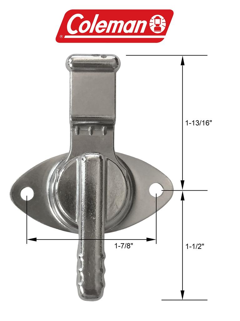 COLEMAN Steel Belt Cooler Replacement Cam Latch Coolers Manufactured After (For 1999)