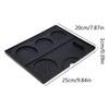 Universal Espresso Coffee Tampers Mat Station Press Tampering Holder Corner Mat Pad Silicone Coffeeware Tamping Tools