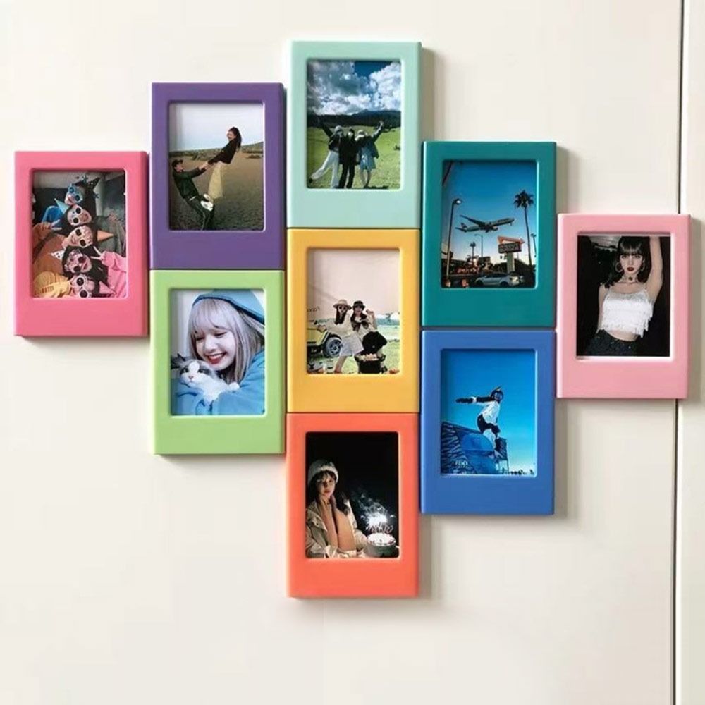 3 inches Instant Camera Photo Frame Magnetic Picture Display Holder  for Home Decoration