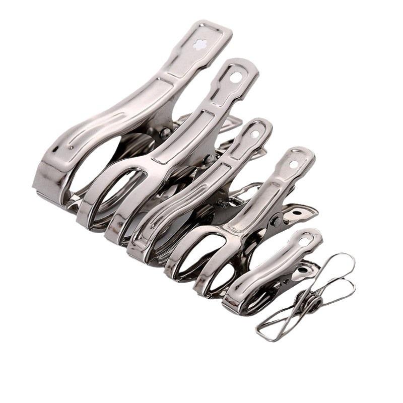 Klipsy do ubrań ze stali nierdzewnej wiatroodporne do kołder domowych i suszenia ubrań