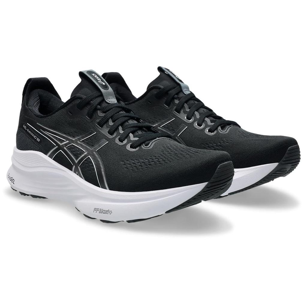 Asics 32 Løpesko Størrelse 002 4E GEL-KAYANO Sko, 1011C054, Herre, (Svart hvit), 27.0 cm,