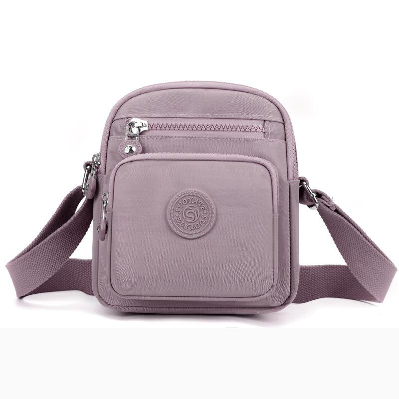 

New women s small square bag lightweight water-repellent nylon cloth bag casual shopping shoulder bag versatile travel crossbody bag