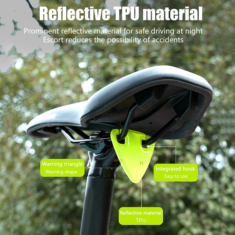 1PC Saftety Mark Bicycle Rim Frame Reflector Bicycle Reflective Stickers Secure Warning Strip Car Motorcyle Night