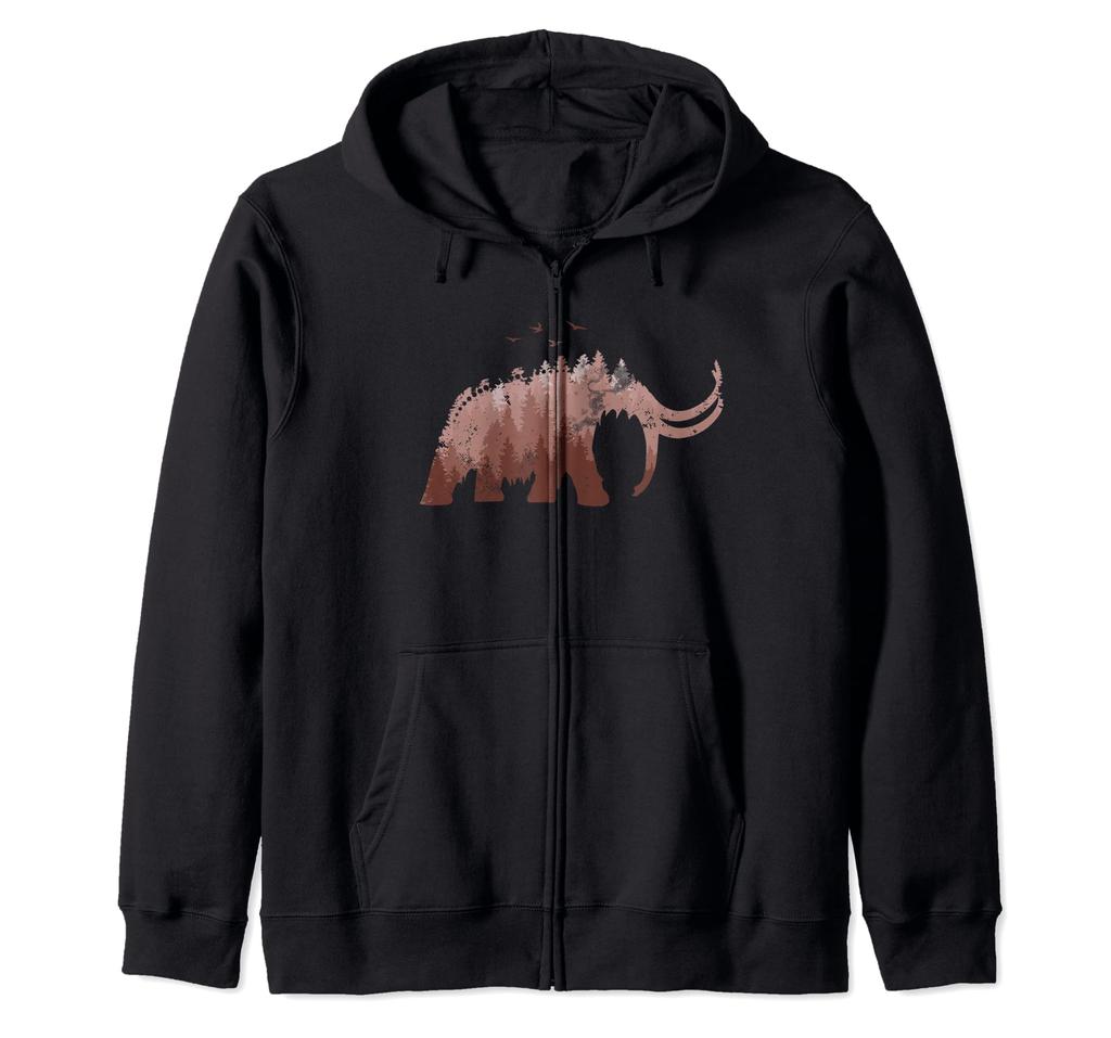 Mammut Elephant Wool Hair Mammoth Africa Zip Hoodie