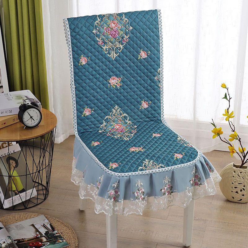 

Подушка для стула, утолщенный чехол для стула для столовой, противоскользящий, интегрированный чехол для сиденья стула, интегрированный коврик для стульев для столовой 1 chair cover [without tablecloth]