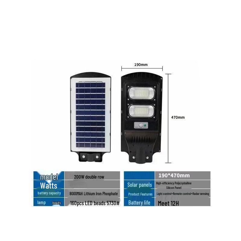 Nufeng Solar Motion Sensor Street Light
