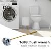 Cheie pentru toaletă, ușor de instalat, găuri reglabile, mâner pentru toaletă, piese de schimb pentru rezervorul de toaletă, spălare optimă