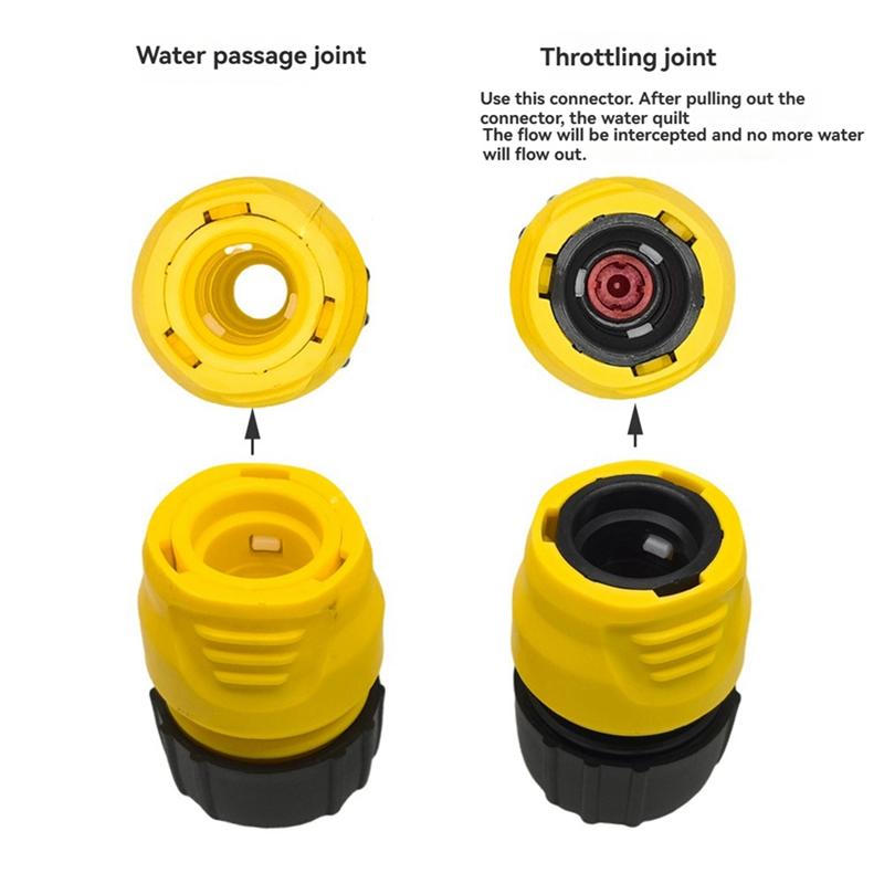For Karcher K2 K3 K5 Electric High Pressure Washers-Lance And 5/8 In X 6.5 FT Garden Hose Set