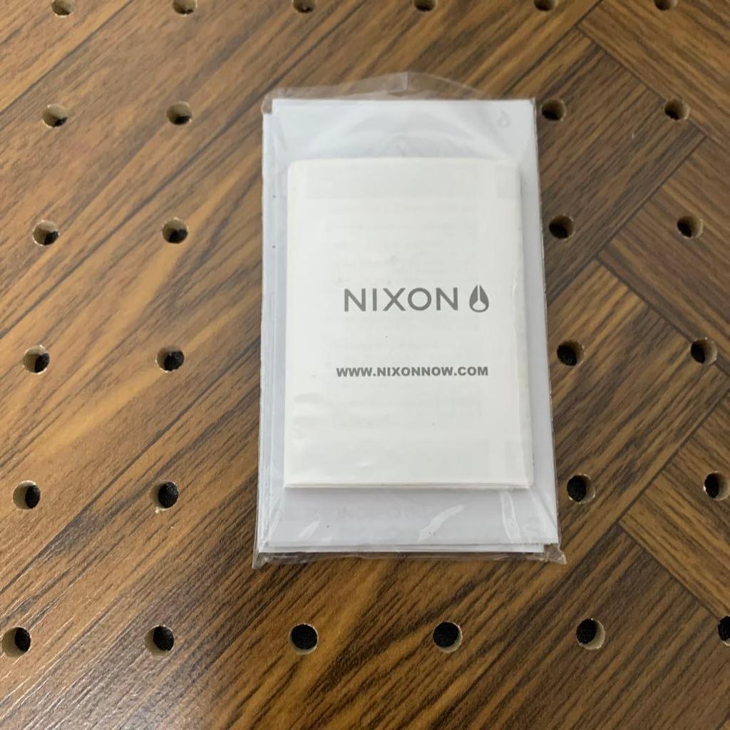 Used NIXON Time Teller Men's Quartz Watch Working Item