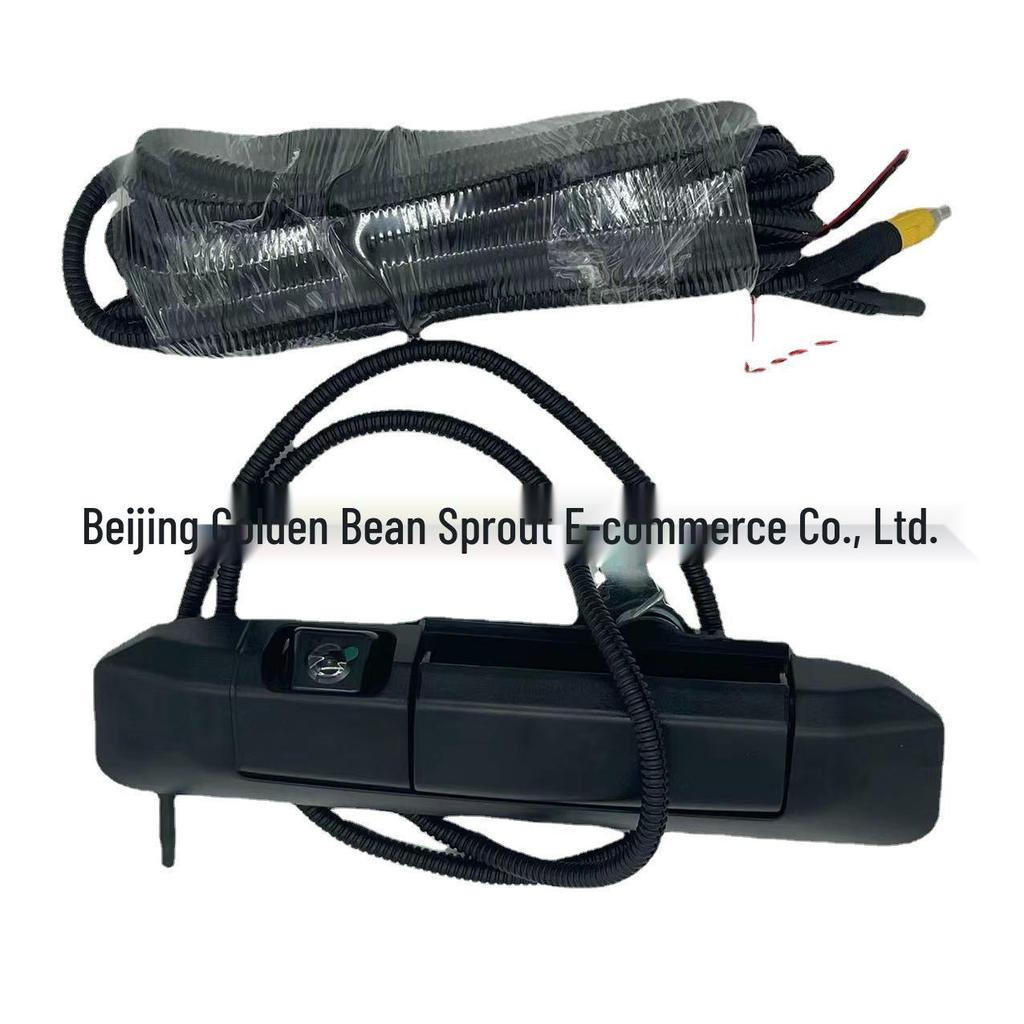 Black Tailgate Handle with Camera Hole for 2005-2015 Toyota Tacoma