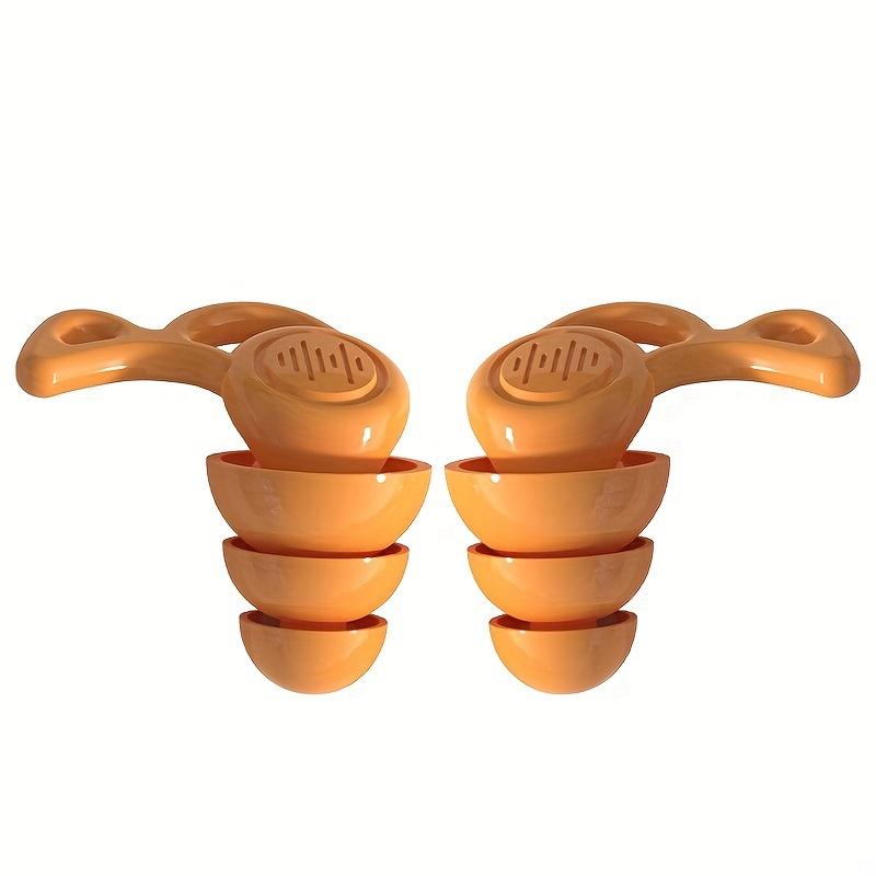 [Silicone|Ultra-Soft] Ultra-Soft Silicone Earplugs | Reusable For Sleeping & Noise Sensitivity Relief | Travel Size