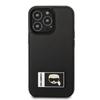 Custodia per iPhone 13 Pro Max Karl Lagerfeld Ikonik Patch Nera