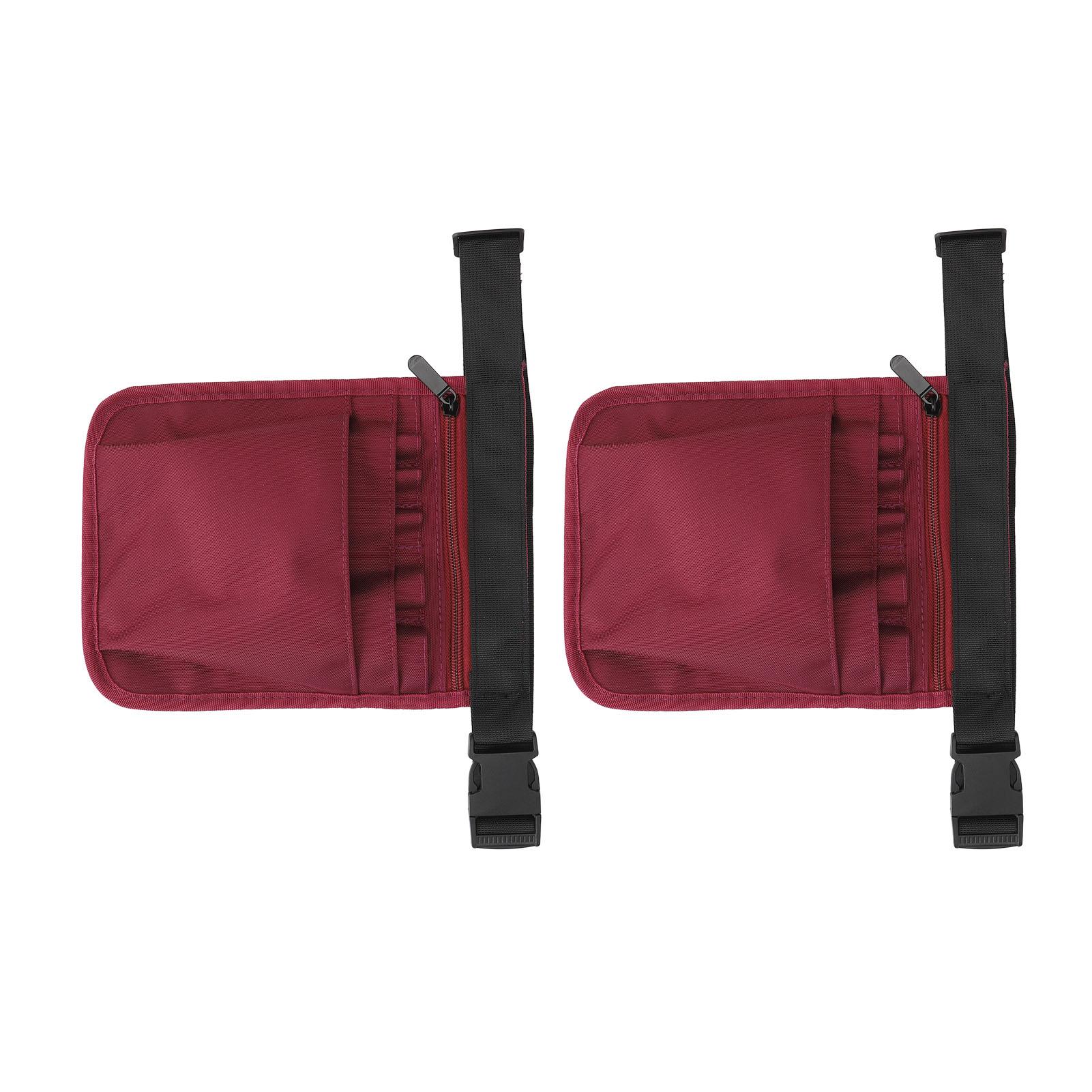 

2Pcs Nurse Utility Organizer Oxford Fabric Tear Resistant Waterproof Quick Access Nurse Fanny Pack
