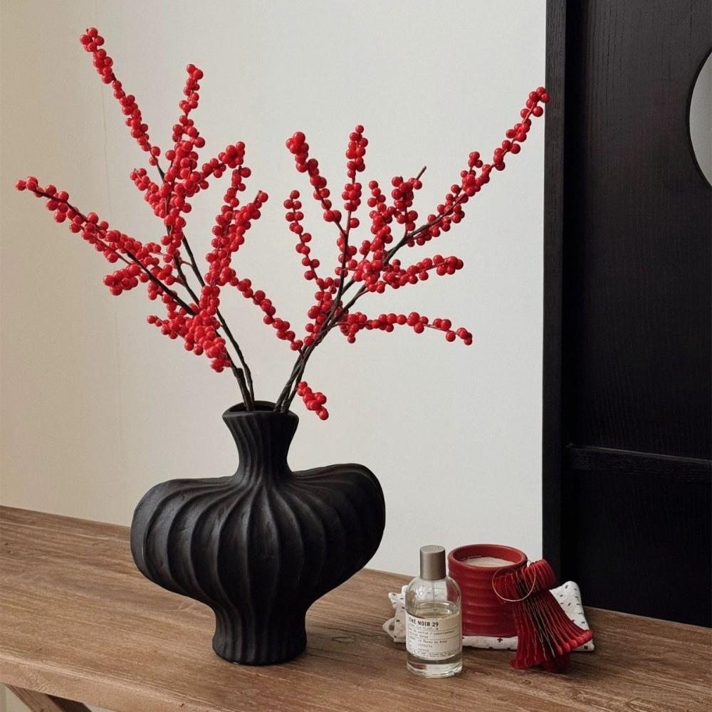 Plastic Irregular Shape Vase Imitation Ceramic Flower Arrangement Vase Water Cultivation Vase
