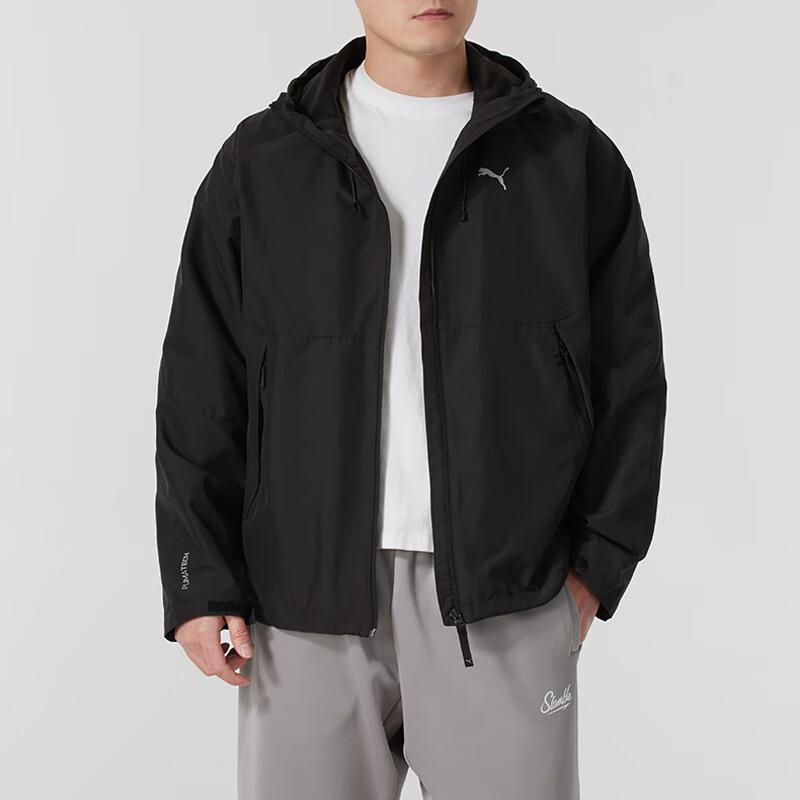 New PUMA Jackets & Coats Men's Black 632485-01