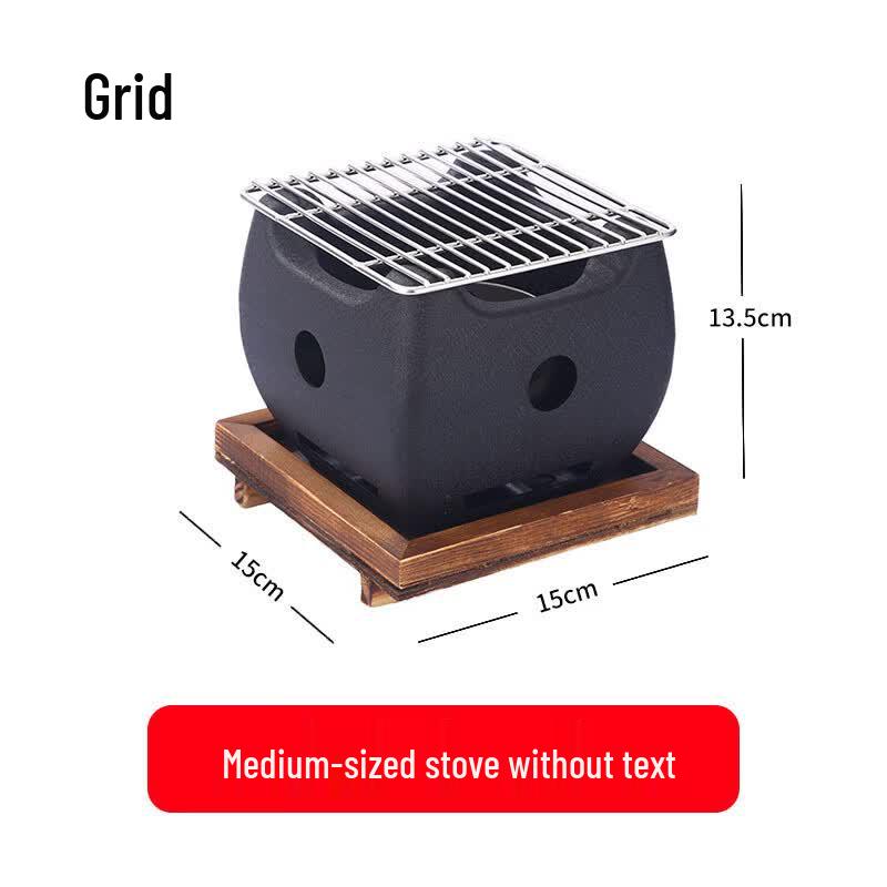 Wutuo BBQ Warming Alcohol Grill with Grid