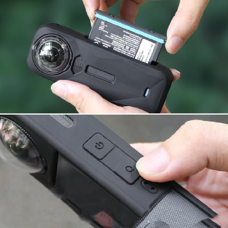 Camera Protective Cover With AntiScratch Silicone Lens Guard Detachable Wrist Strap For X5 Camera Active life Use