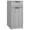VidaXL Office Cabinet Sonoma Grey 33.5x50x75 Cm Engineered Wood817130