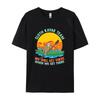 Sloth Kayak Team Will Get There When We Get There T Shirt Men Cotton Oversized Tshirts Men Tee Top Casual Vintage T Shirts