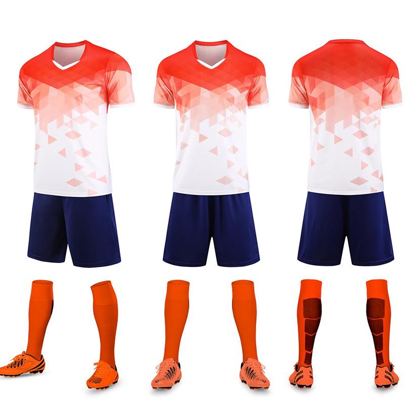 Youth Training Camp Sports Uniform - Adult & Kids Quick-dry Football Set
