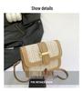2024 Spring/Summer Women's Knitted Colorblock Straw Handbag – Mori Style