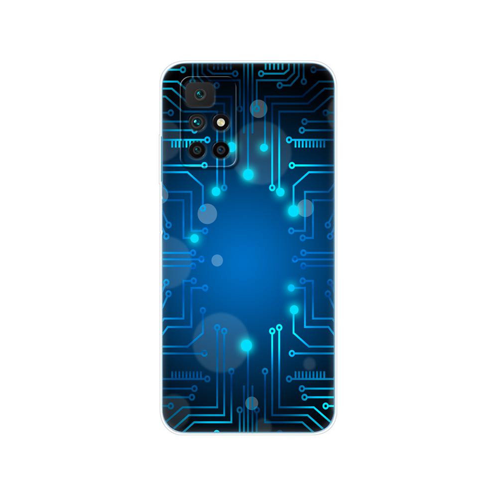 Dla etui Redmi 10 silikonowa tylna okładka etui na telefon dla xiaomi Redmi 10 2022 2021 miękkie etui 6.5 cala Redmi10 globalne etui typu bumper z tpu