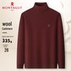 MONTAGUT Męski sweter z golfem z wełny i kaszmiru