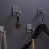 Robe Hook Wall Towel Hook Stainless Steel Coat Hook Rustproof Strong sticky Hook Hanger for Bathroom Kitchen Hardware