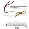 1 Pair Lights Led Strobe Lights Flasher Auto Flash Stroboscopes Strobe Light Warning Light Parking Signal Light Bulbs 7