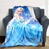 Customiz Name Personality Elsa Frozen Blanket Soft &Warm Sofa Office Bed Travel Lunch Break Blanket, Gift Suitable All Seasons