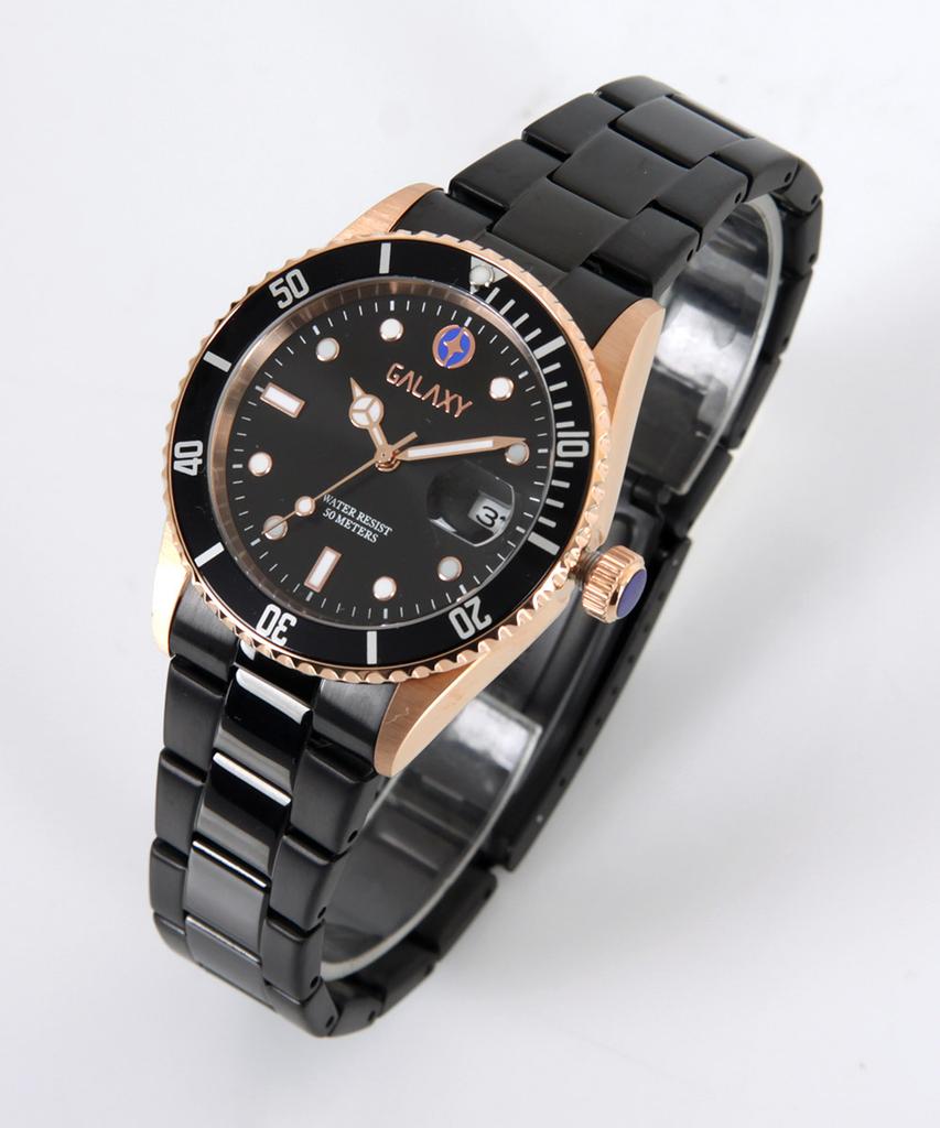 Gaelleogsi 5 Atm Men'S Metal Wristwatch Qt7013Cf