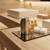 Dispenser per Sapone in Acciaio Inossidabile a Prova di Perdite 160ml Contenitore per Sapone da Piatti Dispenser per Sapone per le Mani Bagno