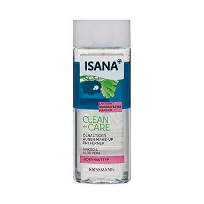 Isana Clean Care Oil Eye Makeup Remover 100ml