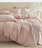 Sleeping grid full cotton long staple cotton embossed three-dimensional jacquard four piece set