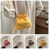 Breathable Crossbody Drawstring Bag Large Capacity Chinese Bundle Pocket  Party