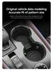Fits 25 Models of X-TRAIL T33 Series: Central Control Cup Holder Shock Absorption Sleeve & Beverage Limit Storage Seat Limiter.
