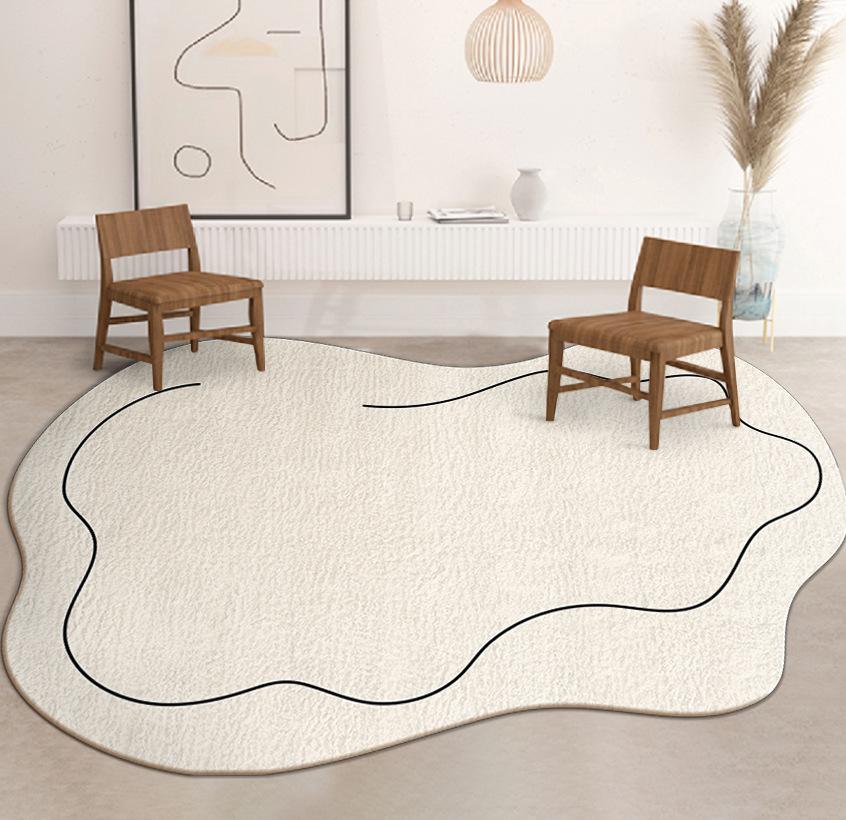 Carpet Nordic Cream Cloud Bedside Blanket Living Room Coffee Table Sand Mat Fresh Imitation Cashmere Floor Mat