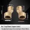 Lujing Universal Concealed Shower Eccentric Elbow Extension Connector