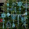 20-piece Fairy Snowflake & Reindeer Bell Set for Christmas Tree and New Year Decor