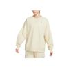 Jordan Logo Patch Detail Crewneck Casual Loose Fleece Pullover Sweatshirt Women sweatshirt Off-White DQ4600234