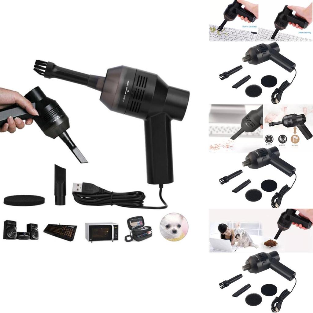 Compact 4w Usb Mini Vacuum Cleaner Ideal For Laptop Keyboard And Digital Devices