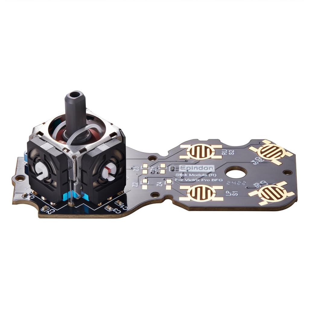 Epindon Stick Module for Victrix Pro BFG, Right Stick 130 G Tension (Board Only), for PS5/PS4/XSX Base – Controller Accessory